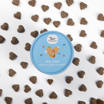 Cric Croc per cani - Biscotti per cani con insetti e frutta