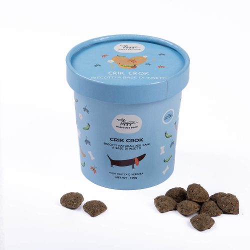 Cric Croc per cani - Biscotti per cani con insetti e frutta