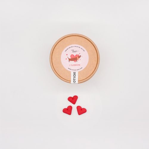 Cuoricini per cani - Biscotti per cani di San Valentino